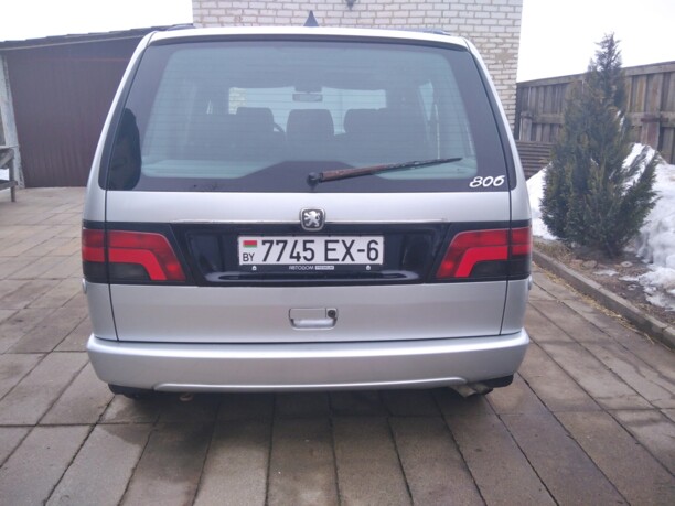 Peugeot 806 221 · Рестайлинг, 7 мест, 1999 г.