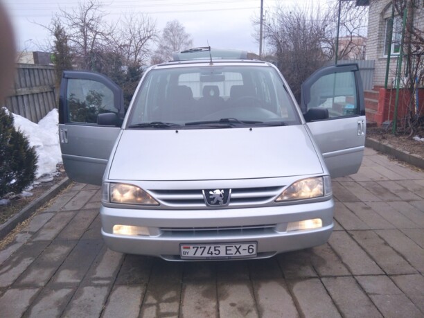 Peugeot 806 221 · Рестайлинг, 7 мест, 1999 г.