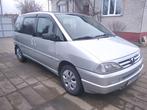 Peugeot 806 221 · Рестайлинг, 7 мест, 1999 г.