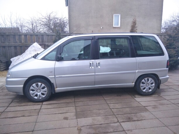 Peugeot 806 221 · Рестайлинг, 7 мест, 1999 г.