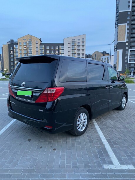 Toyota Alphard II · Рестайлинг, 2012 г.
