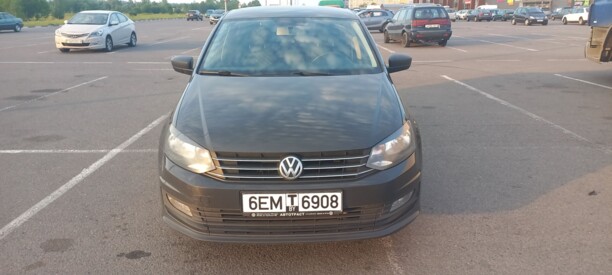 Volkswagen Polo Sedan I · Рестайлинг, 2017 г.