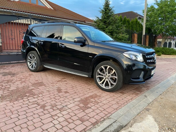 Mercedes-Benz GLS X166, 7 мест, 2018 г.