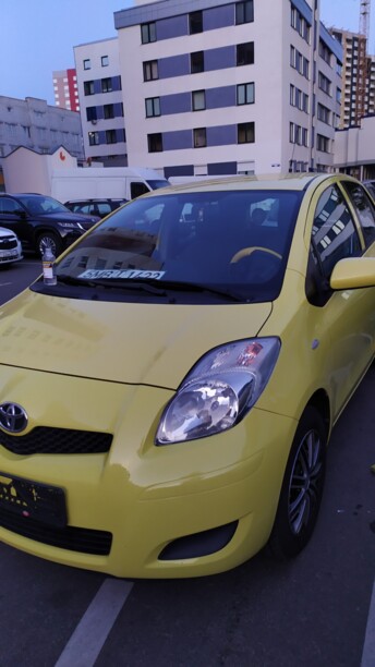 Toyota Yaris II (XP9) · Рестайлинг, 2009 г.
