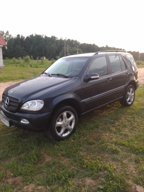 Mercedes-Benz M-Класс W163 · Рестайлинг, 2002 г.