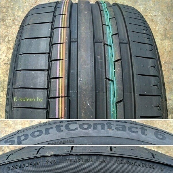 Легковые шины Continental Sportcontact 6 235/40 R18 4 шт.