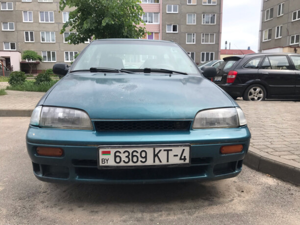 Suzuki Swift II · Рестайлинг, 1996 г.