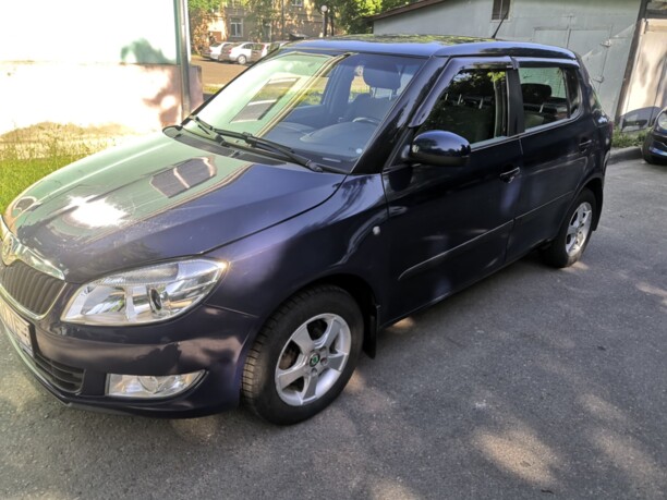 Skoda Fabia 5J · Рестайлинг, 2012 г.
