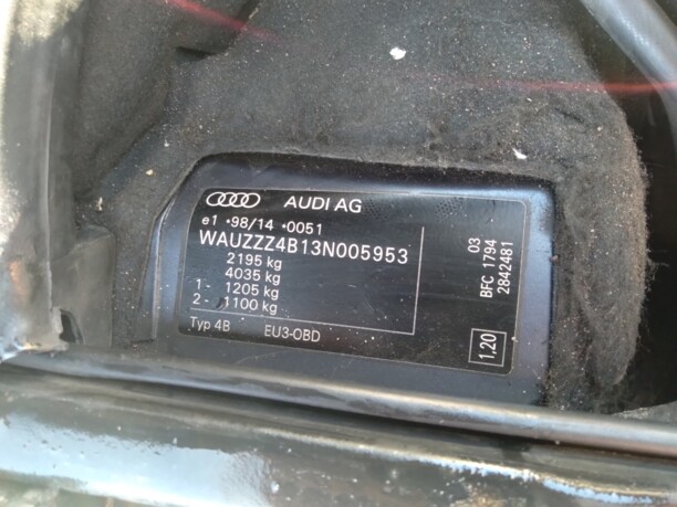 Audi A6 C5 · Рестайлинг, 2003 г.
