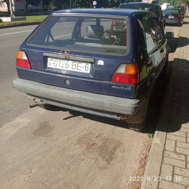 Volkswagen Golf II, 1990 г.