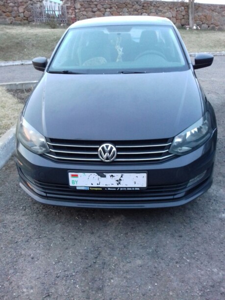 Volkswagen Polo Sedan I · Рестайлинг, 2017 г.