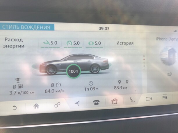Jaguar XF X260, 2017 г.