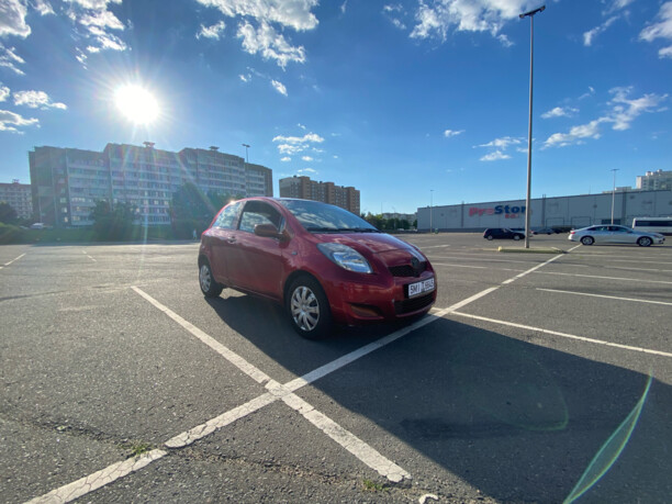 Toyota Yaris II (XP9) · Рестайлинг, 2009 г.
