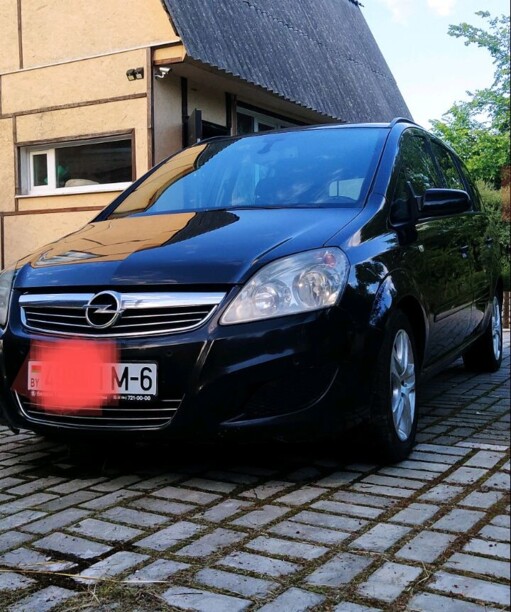 Opel Zafira B · Рестайлинг, 7 мест, 2008 г.
