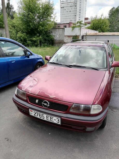 Opel Astra F · Рестайлинг, 1996 г.