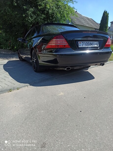 Mercedes-Benz CL C215, 2001 г.