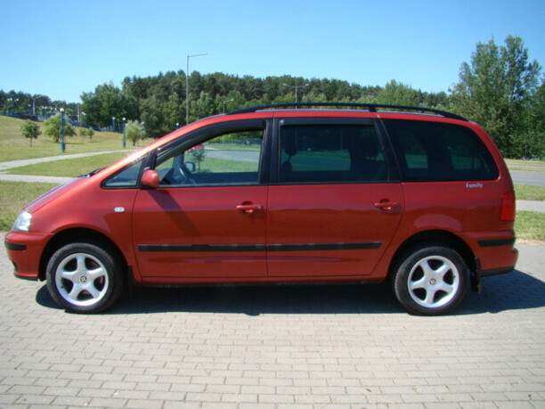 SEAT Alhambra I · Рестайлинг, 7 мест, 2002 г.