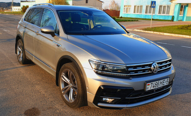 Volkswagen Tiguan II, 2019 г.