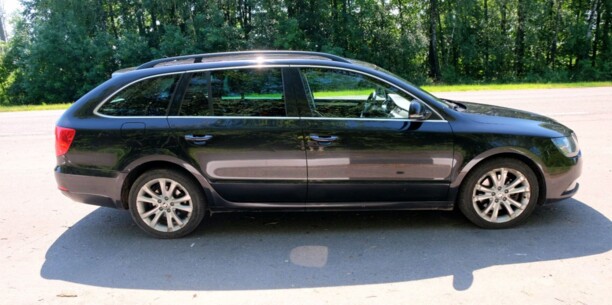 Skoda Superb II · Рестайлинг, 2014 г.