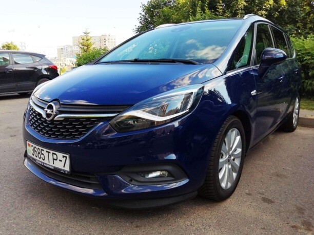 Opel Zafira C · Рестайлинг, 2017 г.