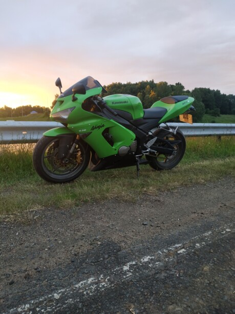 Kawasaki ZX 6r , 2005 г.