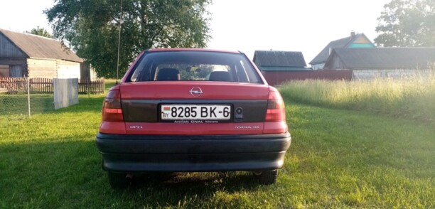 Opel Astra F · Рестайлинг, 1996 г.