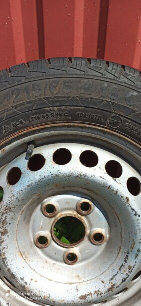VW Transporter T5 2005 6.5x16 5x120 4 шт.