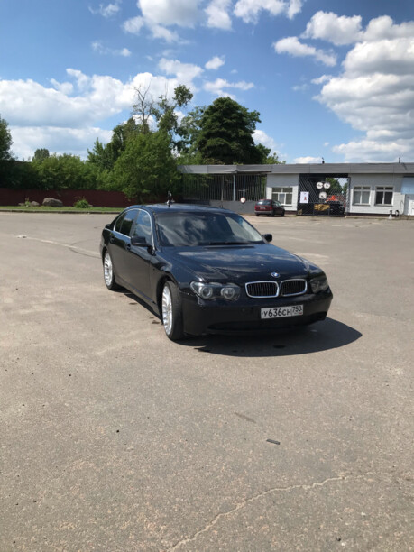 BMW 7 серия E65, 2005 г.