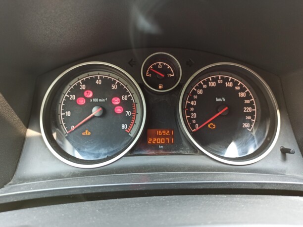 Opel Zafira B, 7 мест, 2007 г.