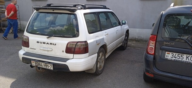 Subaru Forester I · Рестайлинг, 2002 г.