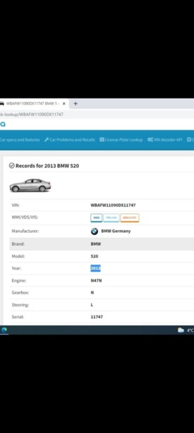 BMW 5 серия F10, F11, 2012 г.