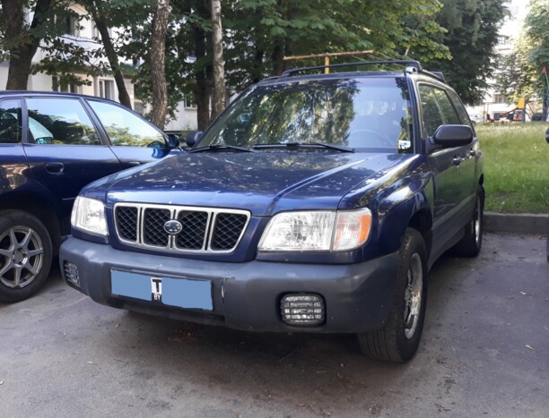 Subaru Forester I · Рестайлинг, 2001 г.