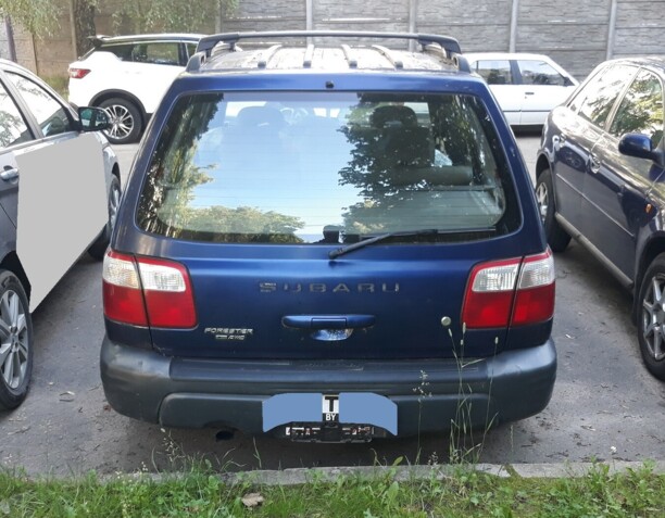 Subaru Forester I · Рестайлинг, 2001 г.