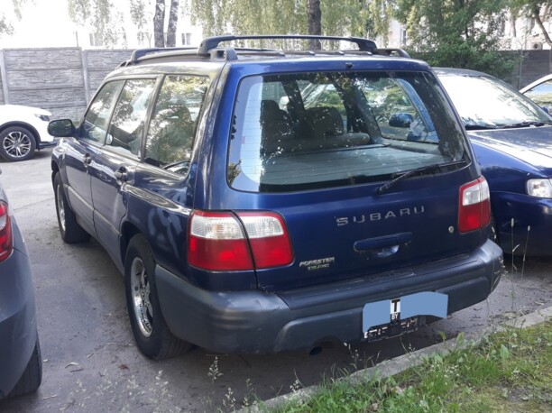 Subaru Forester I · Рестайлинг, 2001 г.