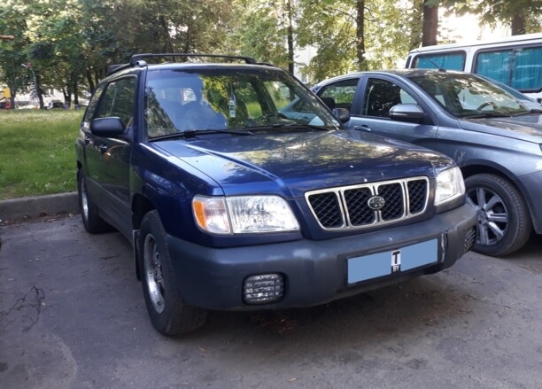 Subaru Forester I · Рестайлинг, 2001 г.