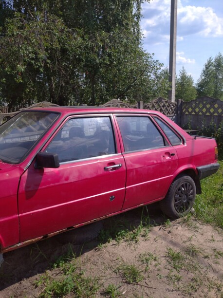 Audi 80 B2 · Рестайлинг, 1986 г.