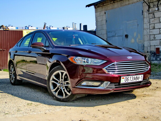 Ford Fusion USA II · Рестайлинг, 2017 г.