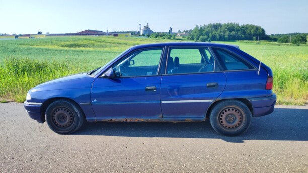 Opel Astra F · Рестайлинг, 1997 г.