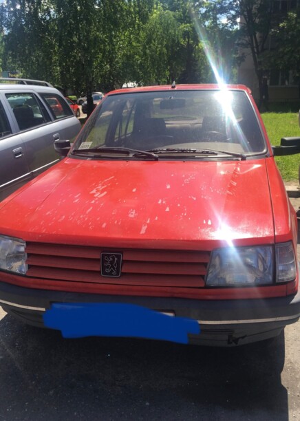 Peugeot 309 I · Рестайлинг, 1993 г.