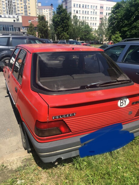 Peugeot 309 I · Рестайлинг, 1993 г.