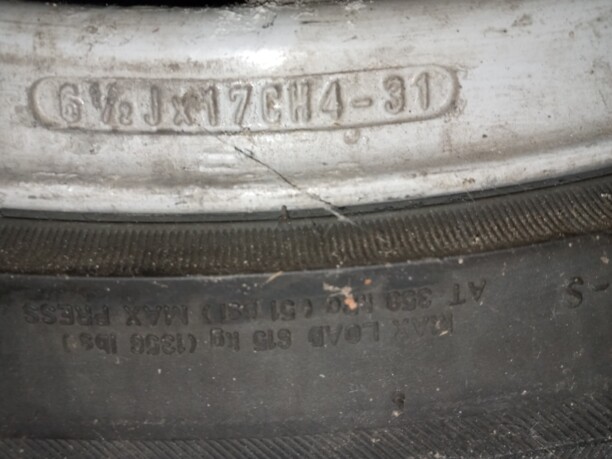 6.5x17 4x108 4 шт.
