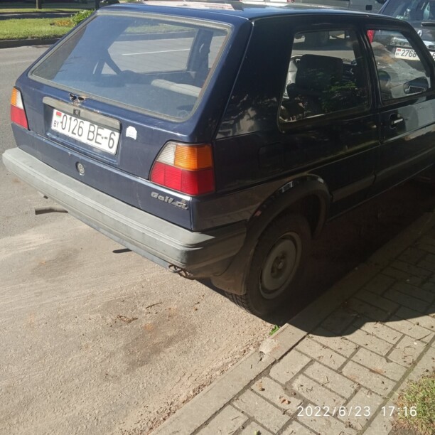 Volkswagen Golf II, 1988 г.