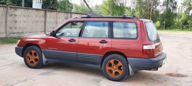 Subaru Forester I · Рестайлинг, 2000 г.