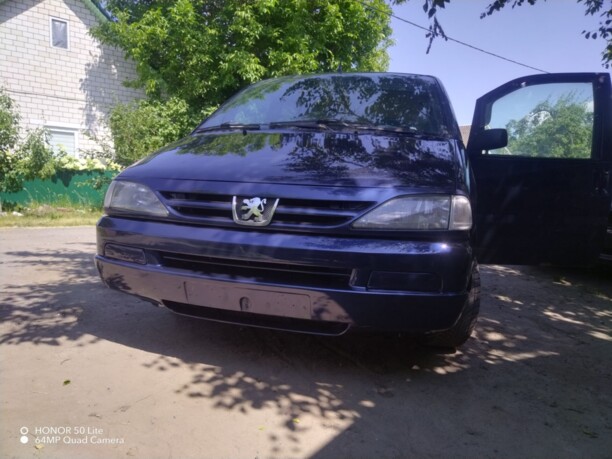Peugeot 806 221, 7 мест, 1998 г.