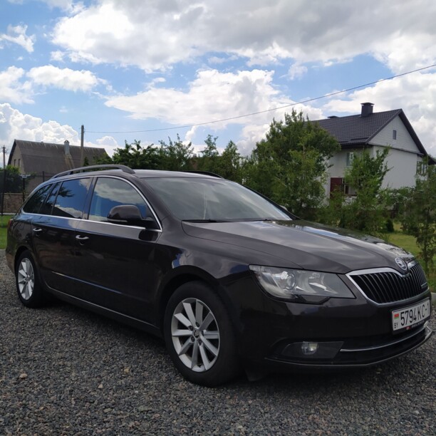 Skoda Superb II · Рестайлинг, 2014 г.