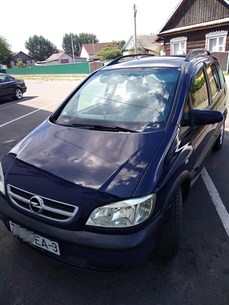 Opel Zafira A · Рестайлинг, 7 мест, 2003 г.