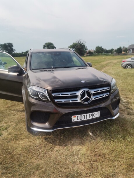 Mercedes-Benz GLS X166, 7 мест, 2016 г.
