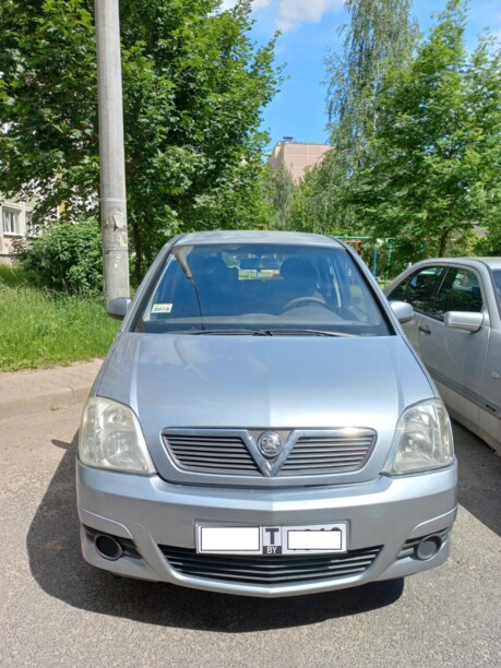 Opel Meriva I · Рестайлинг, 2008 г.