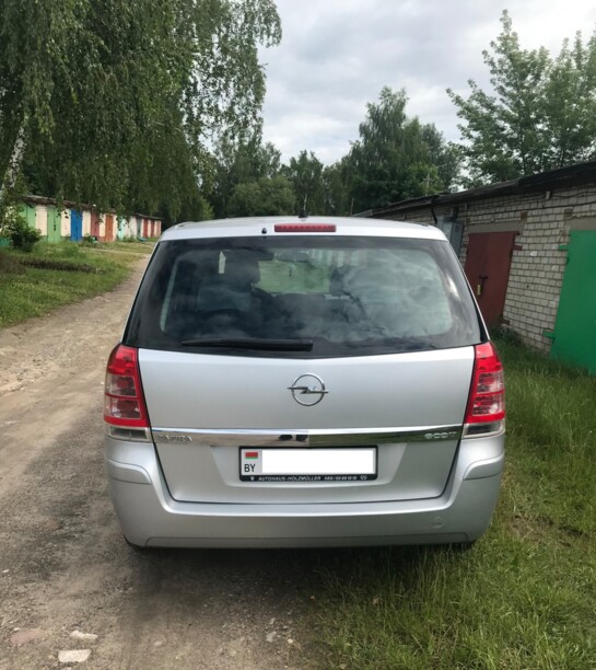 Opel Zafira B · Рестайлинг, 7 мест, 2008 г.