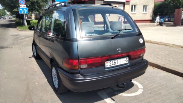 Toyota Previa I (XR10, XR20), 7 мест, 1992 г.